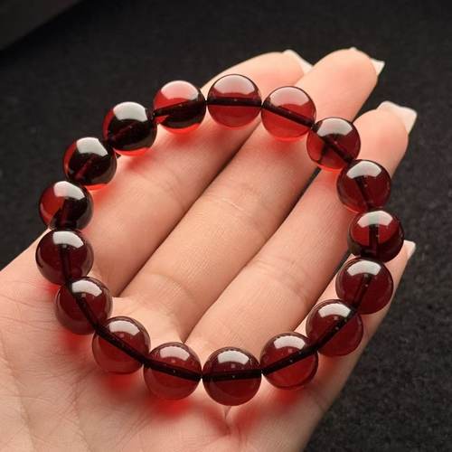 琥珀血珀手串-约11mm-多样性发货-B福-B6792