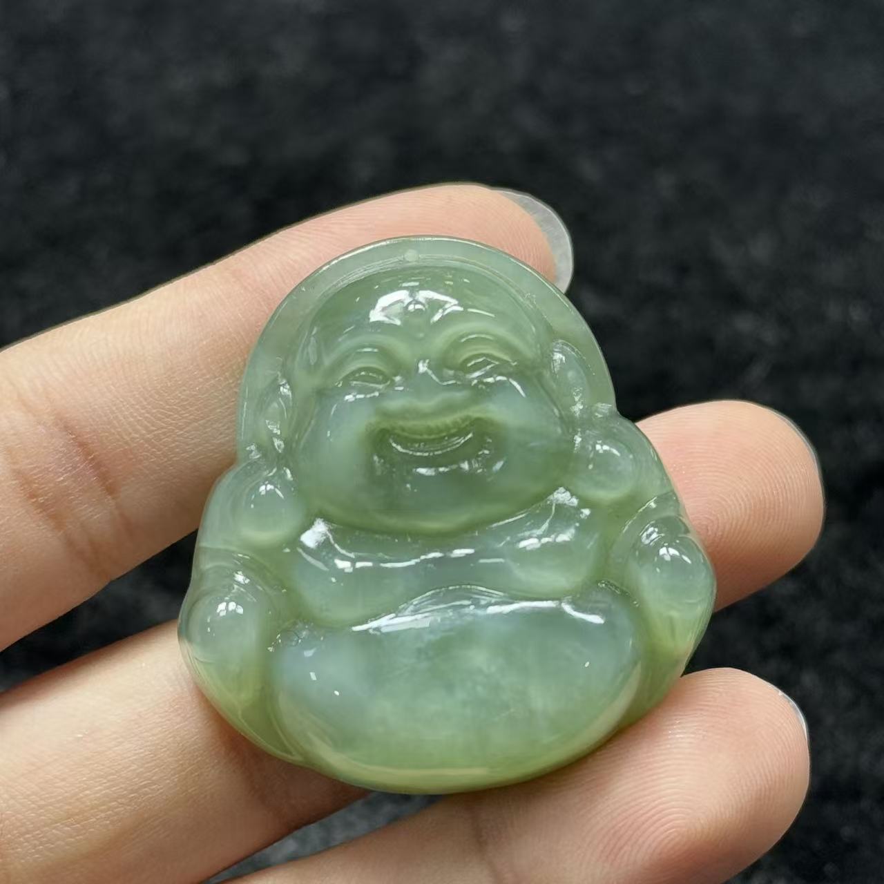 和田玉吊坠-约40*38*12mm-多样性发货-自家B2022