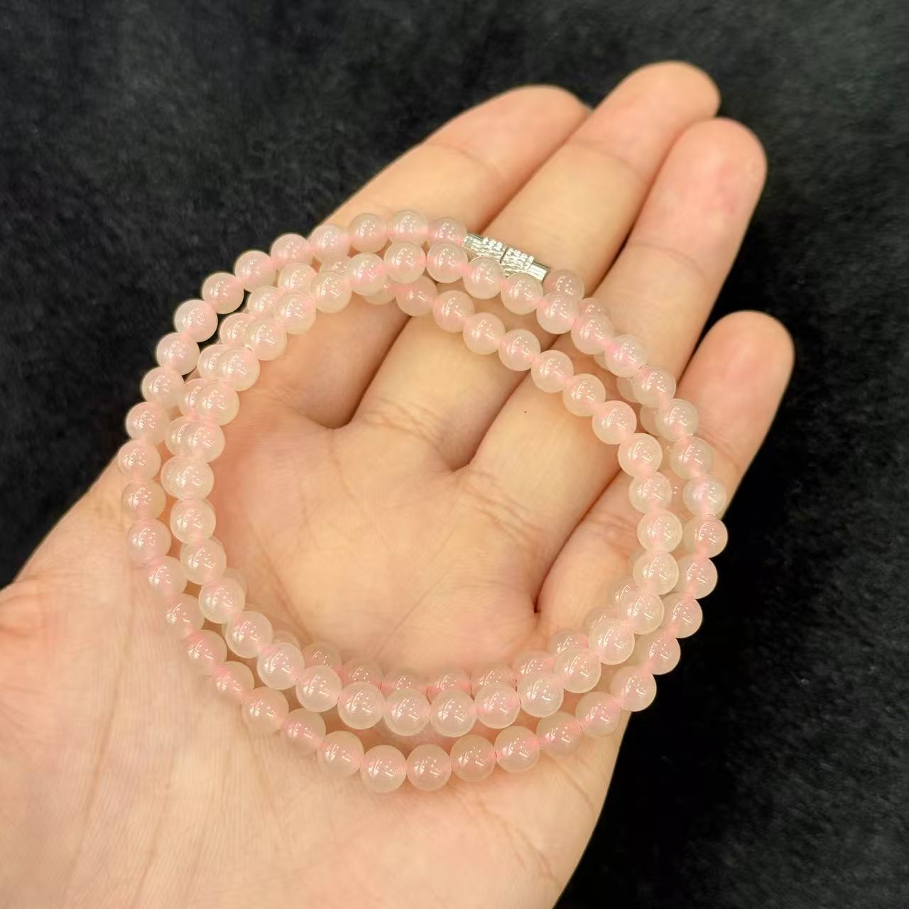 和田玉项链-约5mm-多样性发货-J玉-Y4179