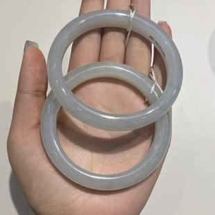 BY晶 和田玉胭紫手镯 9mm 约11 Y5002 多样性发货