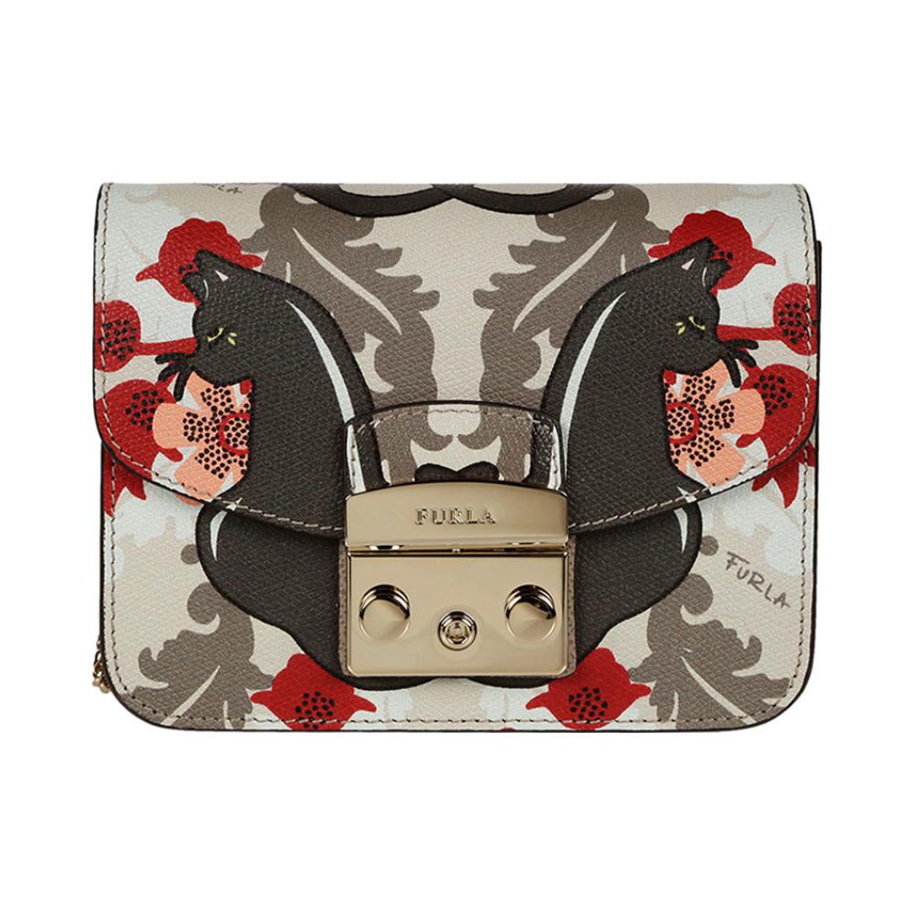 FURLA/ܽÀ 18пÁ÷±¬¿îÓ¡»¨Ð±¿æÁ´ÌõËø¿Û°ü
