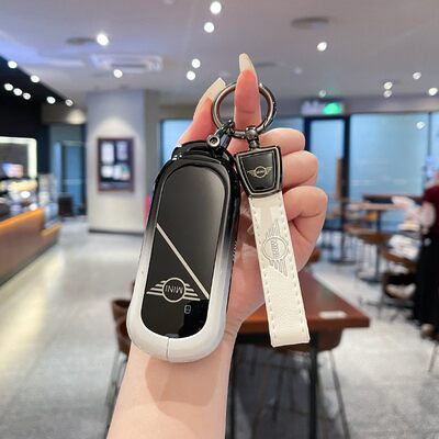 适用于25款宝马mini钥匙套新能源countryman高档壳cooper金属扣