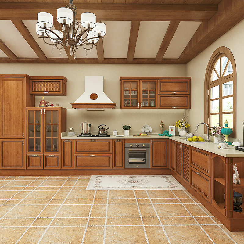 欧派整体橱柜定制厨房厨柜装修定做简约石英石台面尼西亚 预付金