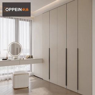 欧派衣柜定制主卧衣帽间柜子组合全屋定制家用卧室衣柜现代轻奢