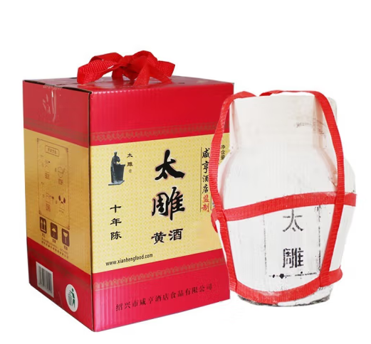 绍兴特产厂家直销咸亨酒店监制10年5L坛装十年陈糯米酒太雕酒黄酒