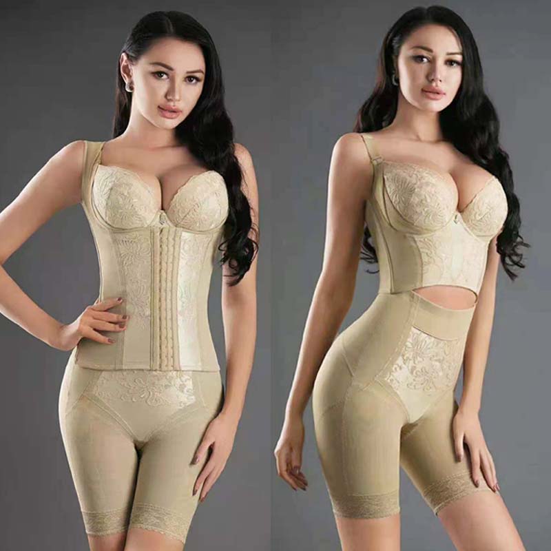 腰夹身材管理器三件套束裤长文胸