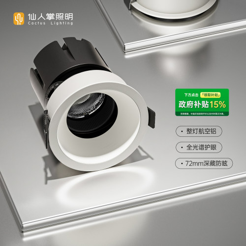 仙人掌照明护眼防眩射灯简约客厅