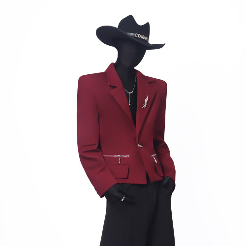 BlackClothes限定款金属西装