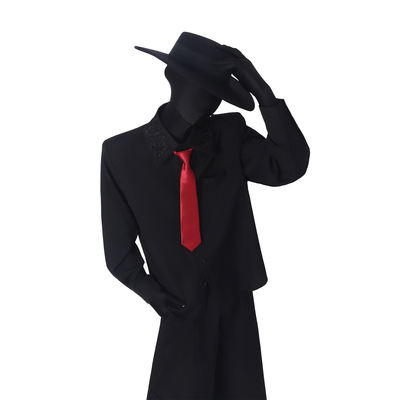 BlackClothes刺绣高级感长袖衬衫