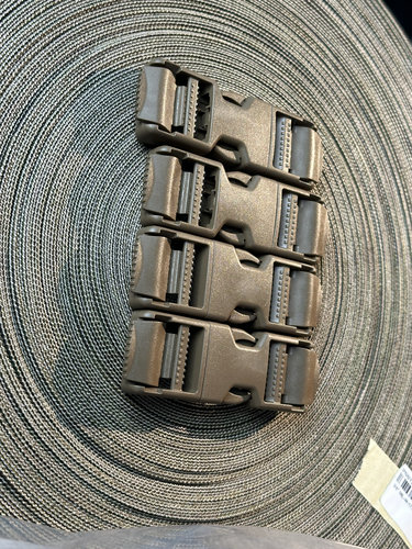 YKK带锁止滑扣替换扣原品尼龙扣具美产进口带