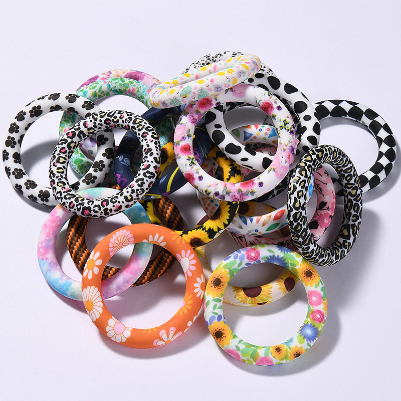 热销食品级硅胶婴儿牙胶安抚防掉链DIY磨牙玩具多色现货,家庭/个人清洁工具,平板拖把,淘宝优惠券,粉丝福利购,淘宝优惠卷