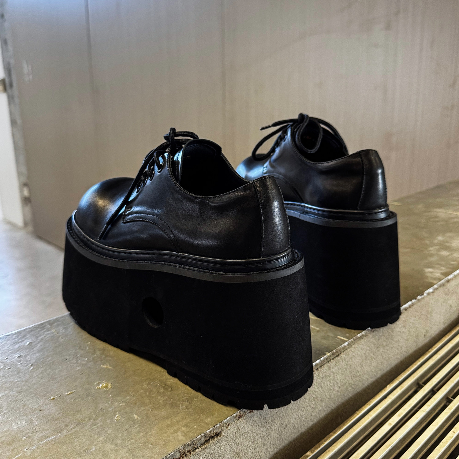 【帽子先森】擎天柱11cm厚底松糕男米奇大头牛皮鞋巴家走秀款潮鞋,流行男鞋,休闲皮鞋,淘宝优惠券,粉丝福利购,淘宝优惠卷