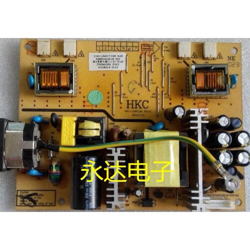 HKC S9819 19寸液晶彩色显示器电脑背光恒流升高压一体主板电源板