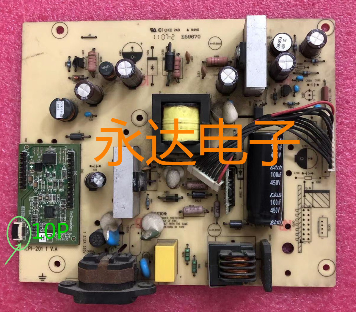 HPLE1901wlHSTND-2891-F电源板