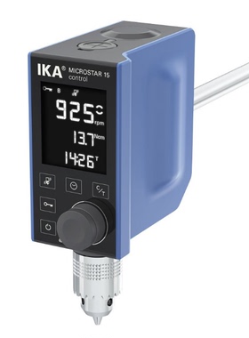 德国IKA】MICROSTAR15控制型悬臂搅拌器/10L/1000rpm/0025005154