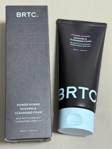 【韩国正品】BRTC男士活力洗面奶深层清洁保湿剃须洁面乳150ml