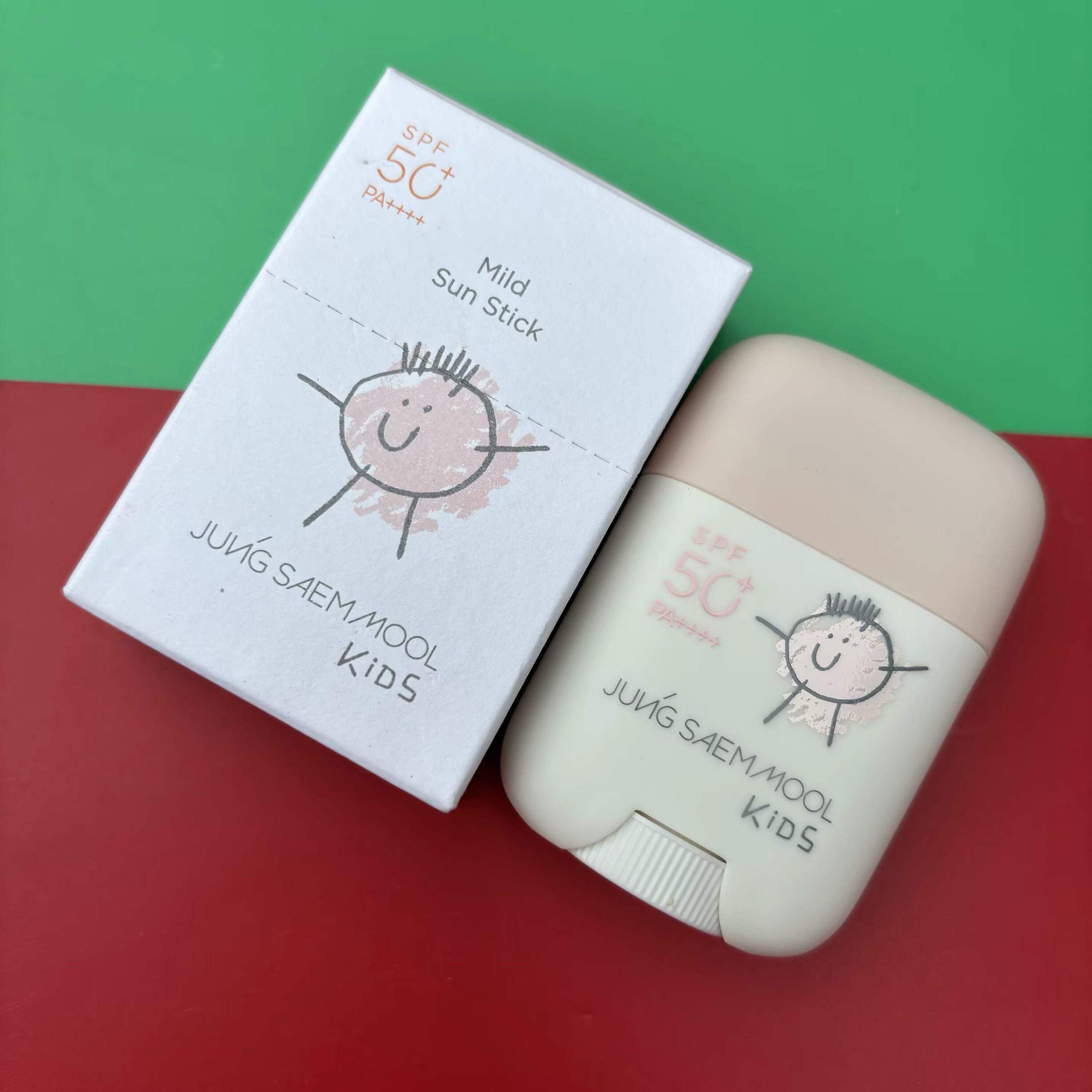 【韩国正品】Jungsaemmool郑瑄茉儿童防晒气垫防晒棒防紫SPF50+