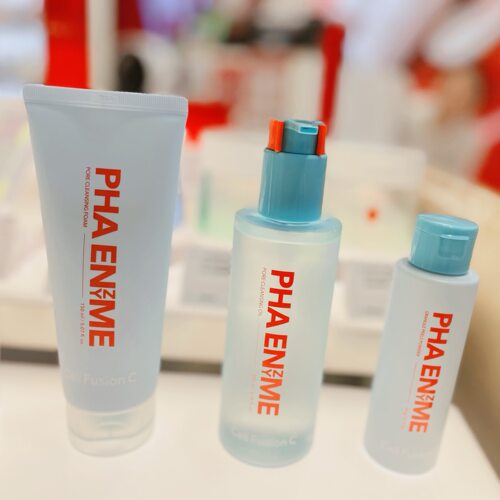 【韩国正品】cellfusionc秀肤生PHA酵素清新蓝系列毛孔洁面粉