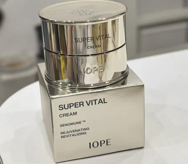 【韩国正品】iope艾诺碧亦博黄金精华水生物调理超级活力面霜50ml