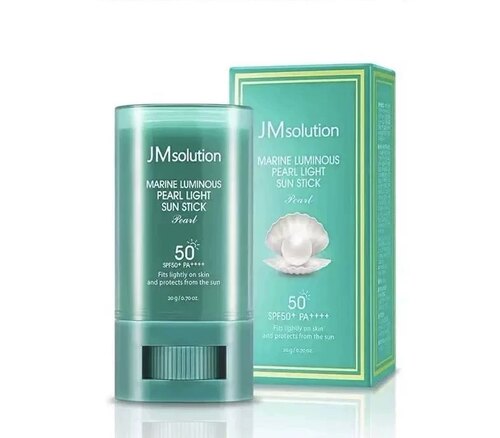 【韩国正品】JM solution海洋珍珠防晒棒20g清爽防水防晒SPF50+