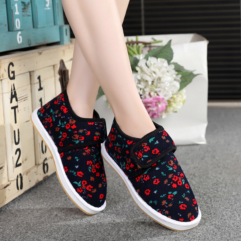 秋冬季棉鞋女冬家居室内家用月子鞋老年人软底手工平底老北京布鞋,女鞋,高帮鞋,淘宝优惠券,粉丝福利购,淘宝优惠卷