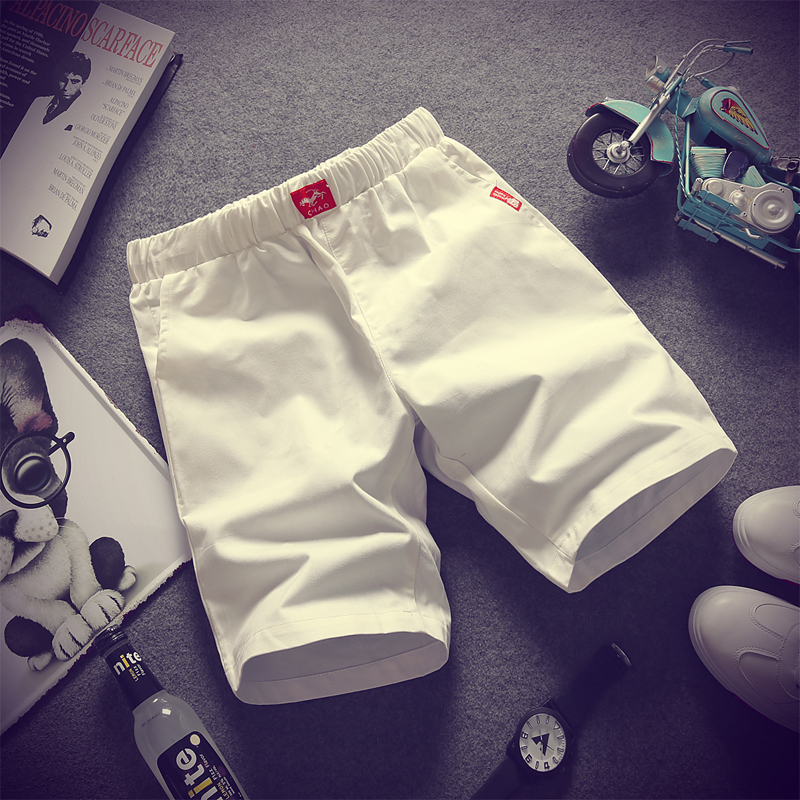 Eighteen-year Summer Dress New Junior Drawstring Shorts Korean Chao Men's Shorts Five-minute Pants