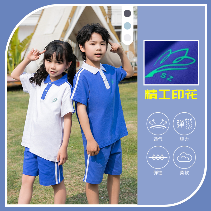 深圳校服小学生速干夏装图片