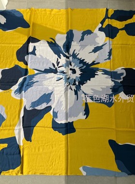 AS-WJ-139 艳丽不俗套外单!外贸出口英国原单 大方巾披肩围巾丝巾