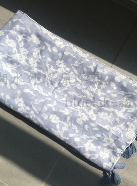 AS-WJ-123 淡雅超美!外单!外贸出口欧洲订单原单30欧大披肩大围巾