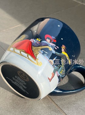 BZ 经典美式艺术画般!外贸出口美国原单 陶瓷马克杯奶杯