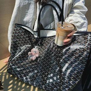 狗牙包包女大容量单肩包手提包2025新款 托特包高级感子母包拉链款