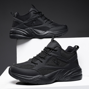 鞋 大码 47休闲鞋 48黑色高帮鞋 正品 防滑全黑篮球鞋 乔丹格兰秋冬男鞋