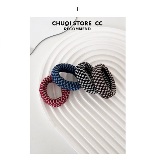 复古发圈网红扎头发橡皮筋头绳