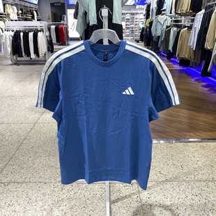 上衣KR2490 纯棉简约休闲透气运动半袖 KR2491 T恤新款 阿迪达斯短袖