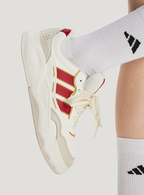 阿迪达斯正品LITE SHUFFLE马年轻盈缓震回弹网球运动休闲鞋KH9021