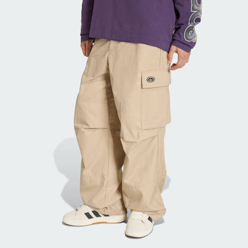 阿迪达斯三叶草男多口袋工装裤