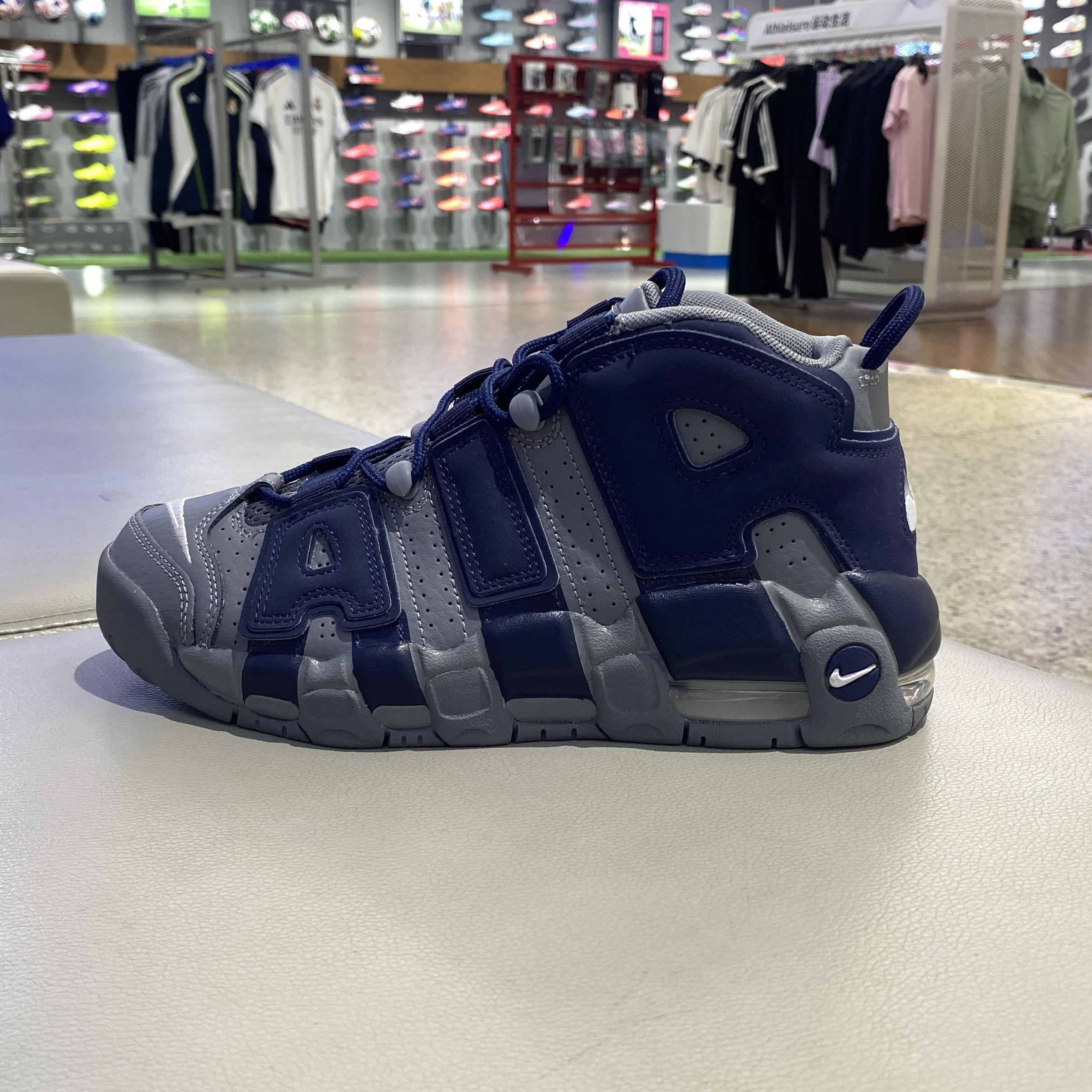 耐克大童女鞋2025新款复古皮蓬鞋