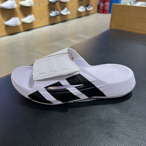 阿迪达斯正品轻便男女一字拖