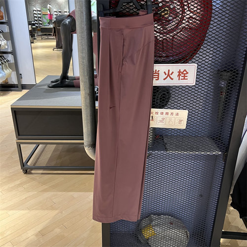 耐克女子2024秋季运动长裤阔腿裤