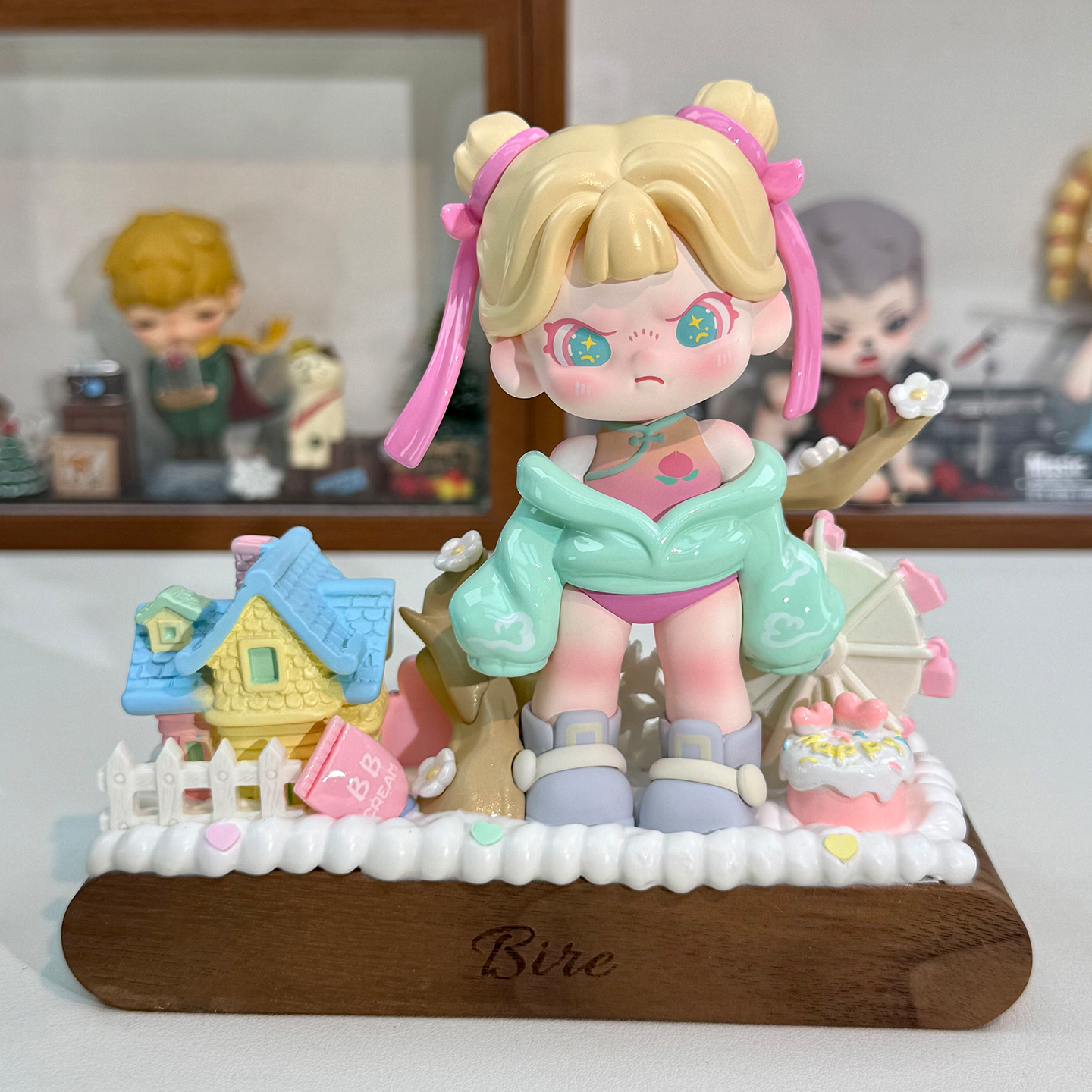 TNT百无禁忌Dora万寿奶油胶临时diy停车牌正版汽车香薰摆件礼物