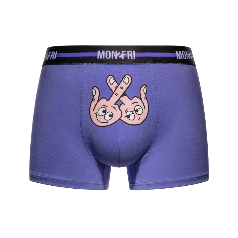 mon2fri男士内裤趣味卡通送男友