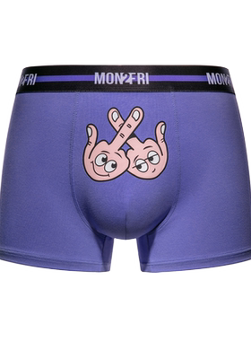 mon2fri男士内裤趣味卡通送男友