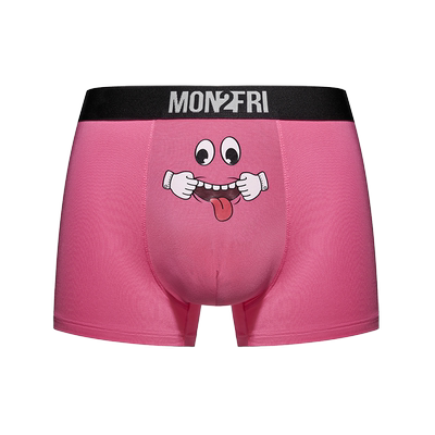 mon2fri莫代尔平角裤搞怪表情