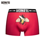 mon2fri潮牌男士内裤红色本命年搞怪搞笑个性香蕉卡通送男友礼盒