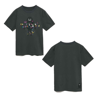 日系小众影子先生系统漏洞重磅纯棉t恤女短袖夏季圆领休闲亲子装
