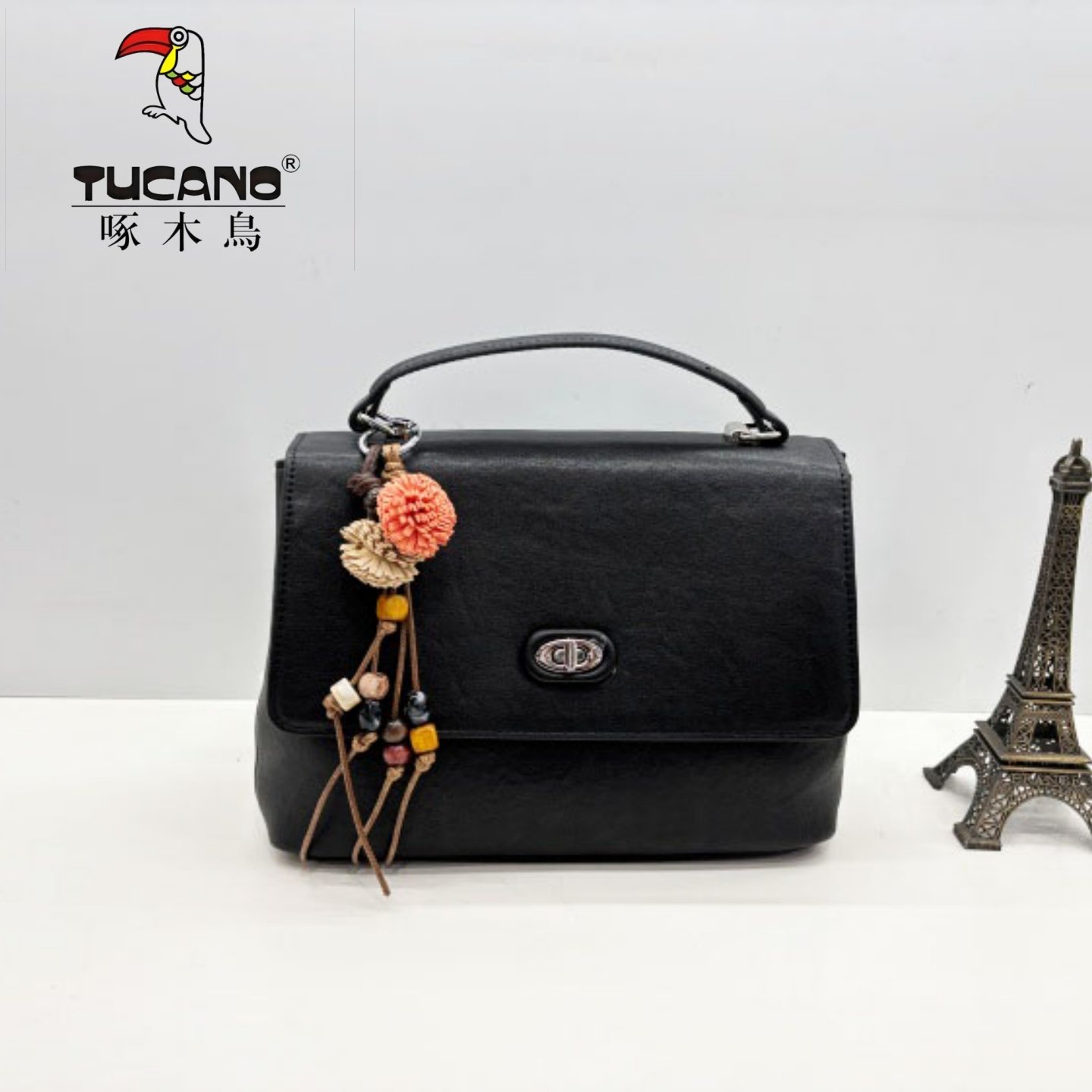 TUCANO/啄木鸟商场同款女包2026新款时尚复古邮差包斜挎包TBK6861,箱包皮具/热销女包/男包,小方包,淘宝优惠券,粉丝福利购,淘宝优惠卷