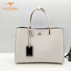 SEOSEOO/九州袋鼠女包正品2025新款时尚气质通勤真皮手提包761230