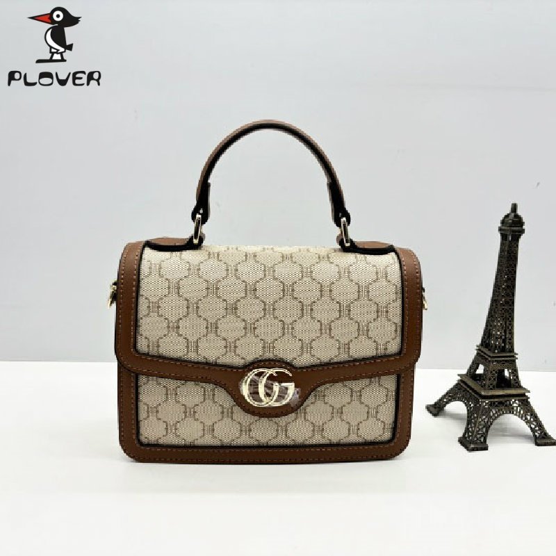 Plover/啄木鸟女包正品2025新款时尚印花小方包单肩斜挎BS7540364,箱包皮具/热销女包/男包,小方包,淘宝优惠券,粉丝福利购,淘宝优惠卷