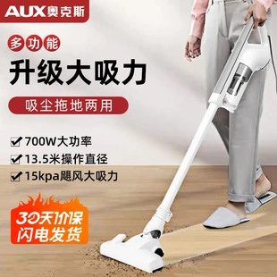 拖地吸尘器家用小型大功率手持推杆大吸力除尘吸尘机吸猫狗毛头发