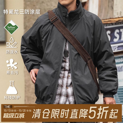 HEEMKIZOO日系三防摇粒绒棉服冬